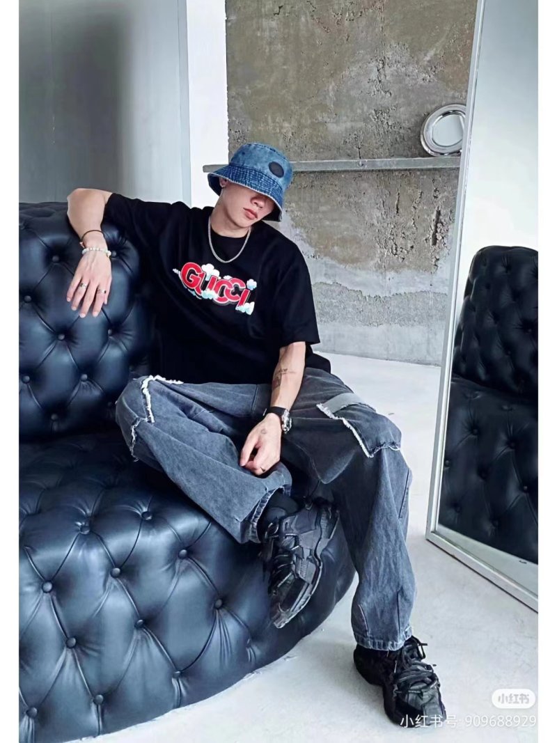 Gucci Logo T-Shirt Black