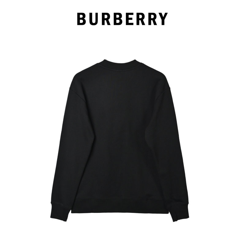 Burberry EKD Embroidered Black Hoodie view