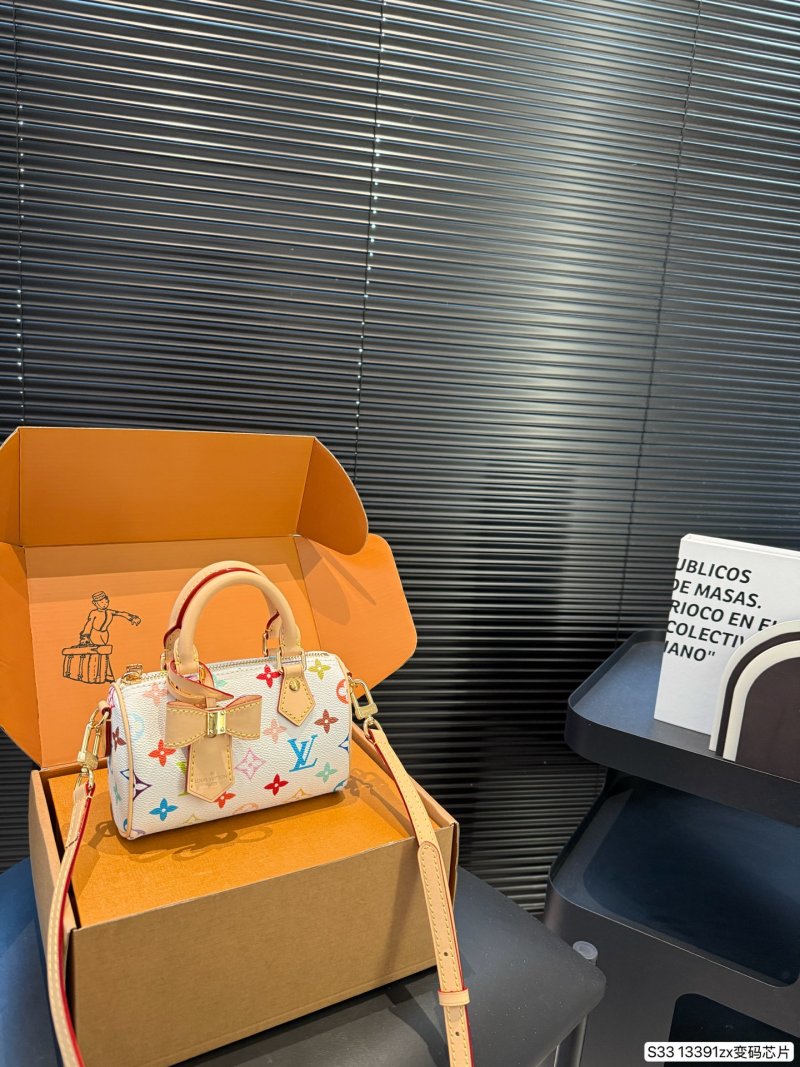 Louis Vuitton Monogram Multicolor Pillow Bag Cream