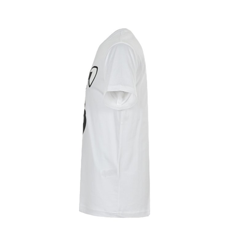 White Graphic Print Short Sleeve T-Shirt view
