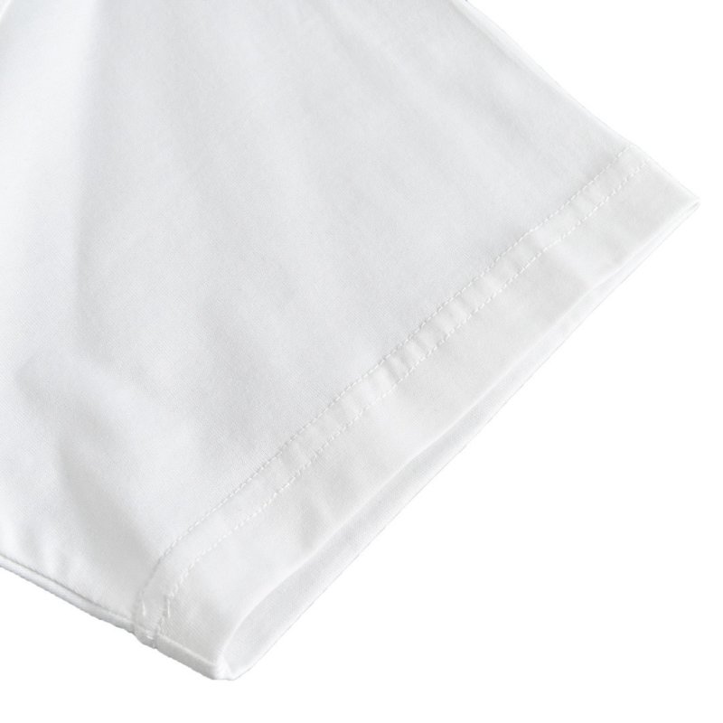 White Graphic Print Short Sleeve T-Shirt view