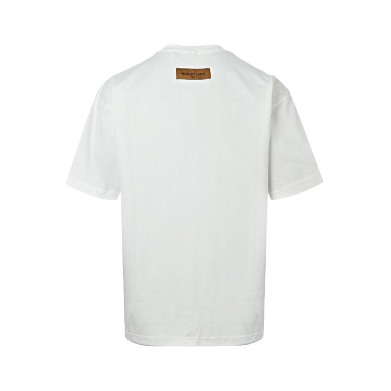 Louis Vuitton Colorblock Logo White T-Shirt view