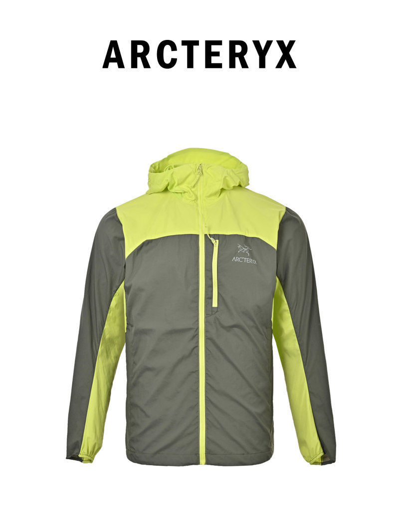 Arc'teryx Squamish Hoody Jacket Grey & Lime