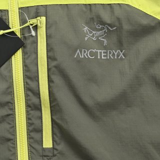 Arc'teryx Squamish Hoody Jacket Grey & Lime view 10