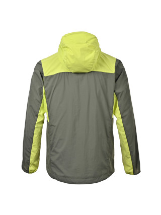 Arc'teryx Squamish Hoody Jacket Grey & Lime view 4