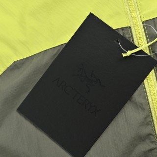Arc'teryx Squamish Hoody Jacket Grey & Lime view 8