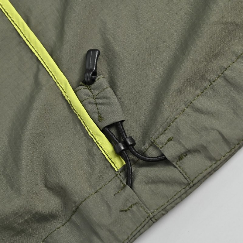 Arc'teryx Neon Yellow & Grey Windbreaker Jacket view