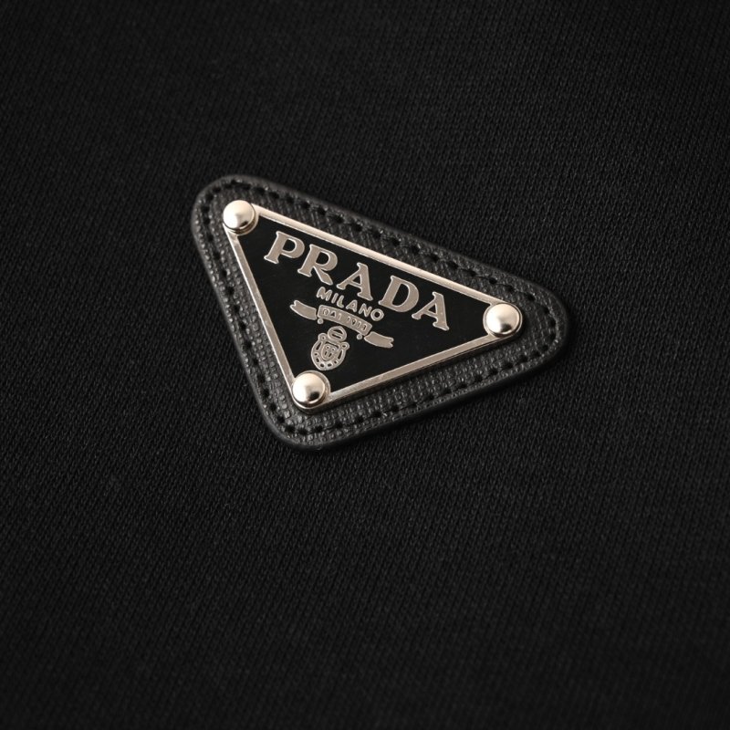 Prada Black Wool Zip-Up Jacket view