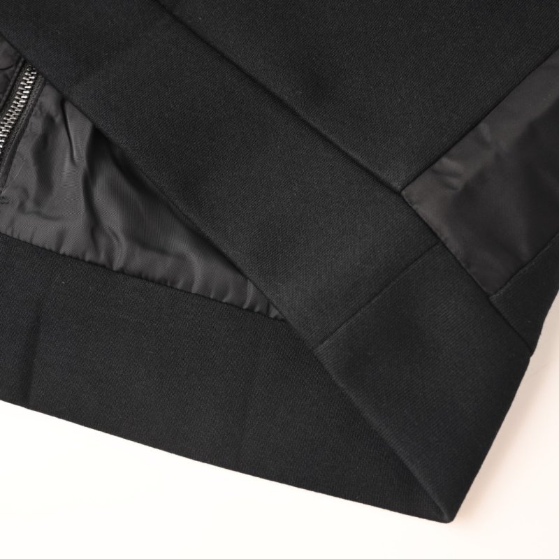 Prada Black Wool Zip-Up Jacket view