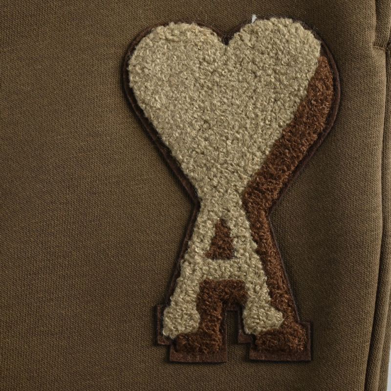 Olive Green Joggers with Heart Detail view