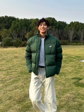 Nike Puffer Down Jacket Forest Green