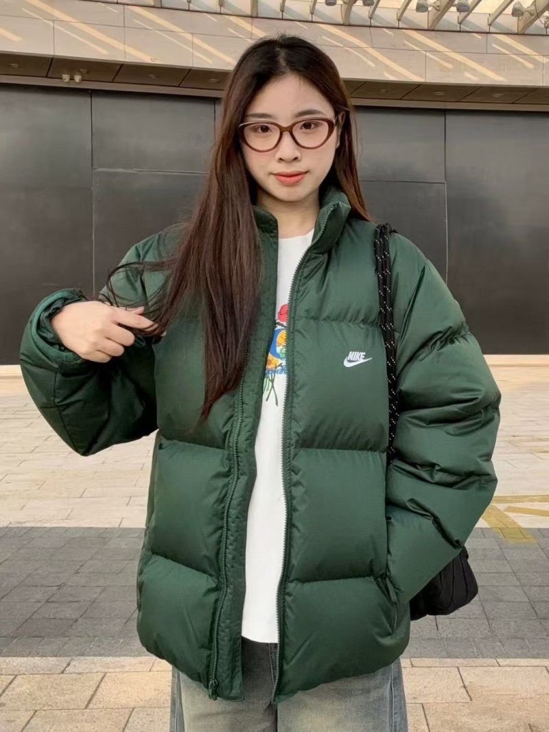 Nike Harrington Puffer Down Jacket – Forest Green view