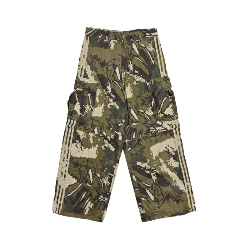 Adidas Camouflage Cargo Pants Khaki Multi-Pocket view