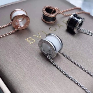 BVLGARI B.Zero1 Ceramic Silver Chain Necklace view 9