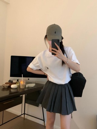 Calvin Klein Jeans Logo Cream Short Sleeve T-Shirt view 3