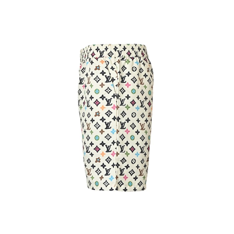 Louis Vuitton Monogram Multicolor Short Sleeve Shirt Cream view