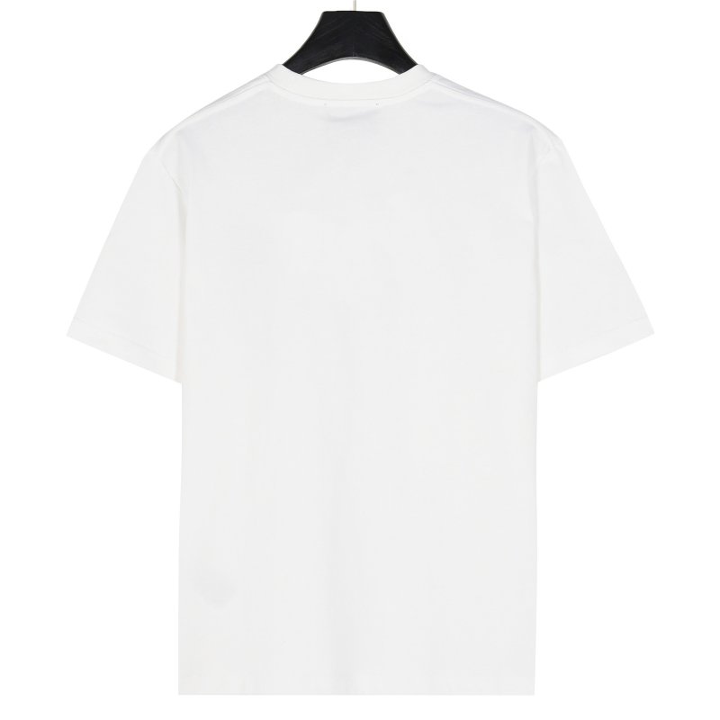 Burberry Logo Cream Short Sleeve T-Shirt view