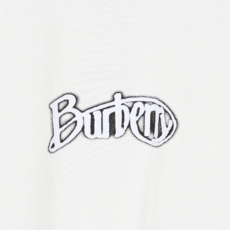 Burberry Logo Cream Short Sleeve T-Shirt view
