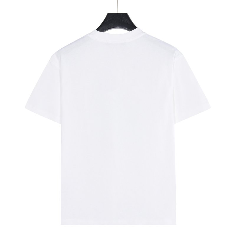 Burberry White Graphic Print Short Sleeve T-Shirt view