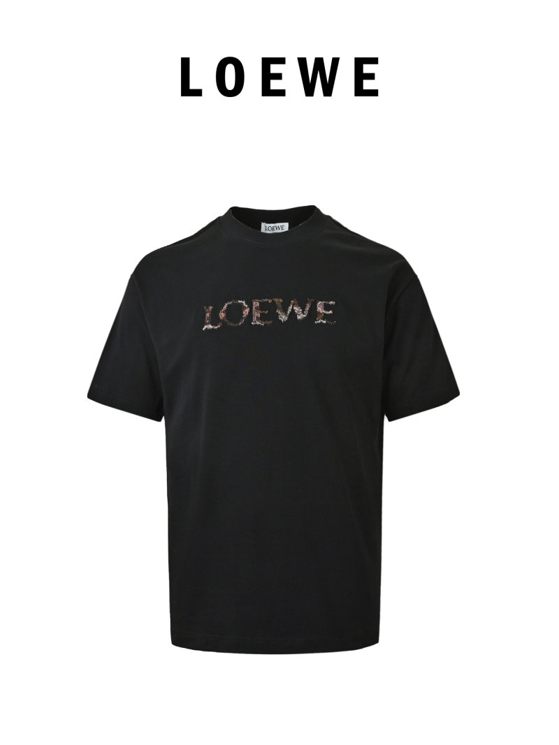 Black Gold Logo Graphic Short Sleeve T-Shirt view