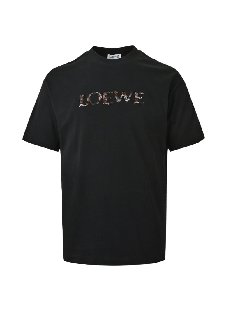 Black Gold Logo Graphic Short Sleeve T-Shirt view