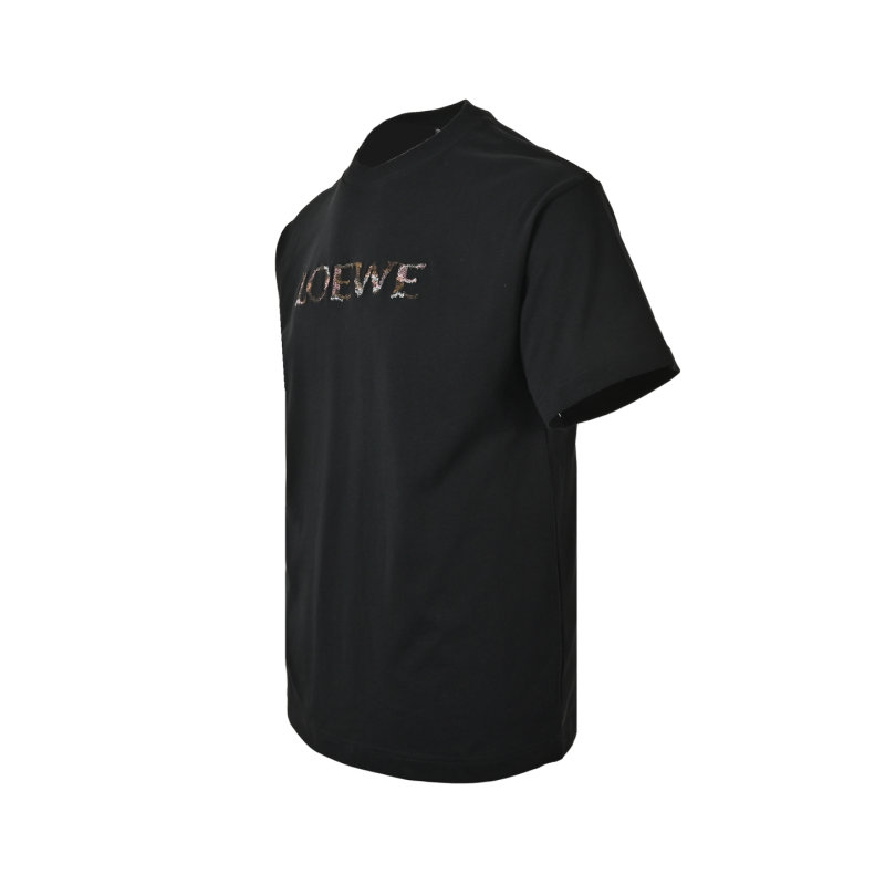 Black Gold Logo Graphic Short Sleeve T-Shirt view
