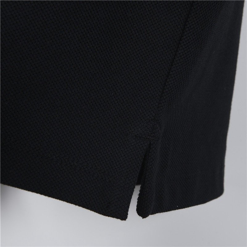 Dior Black Polo Shirt with White Trim view