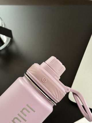 Lululemon Insulated Water Bottle 500ml Blush Pink view 3