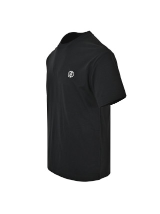Moncler Black Crewneck Short Sleeve T-Shirt view 8