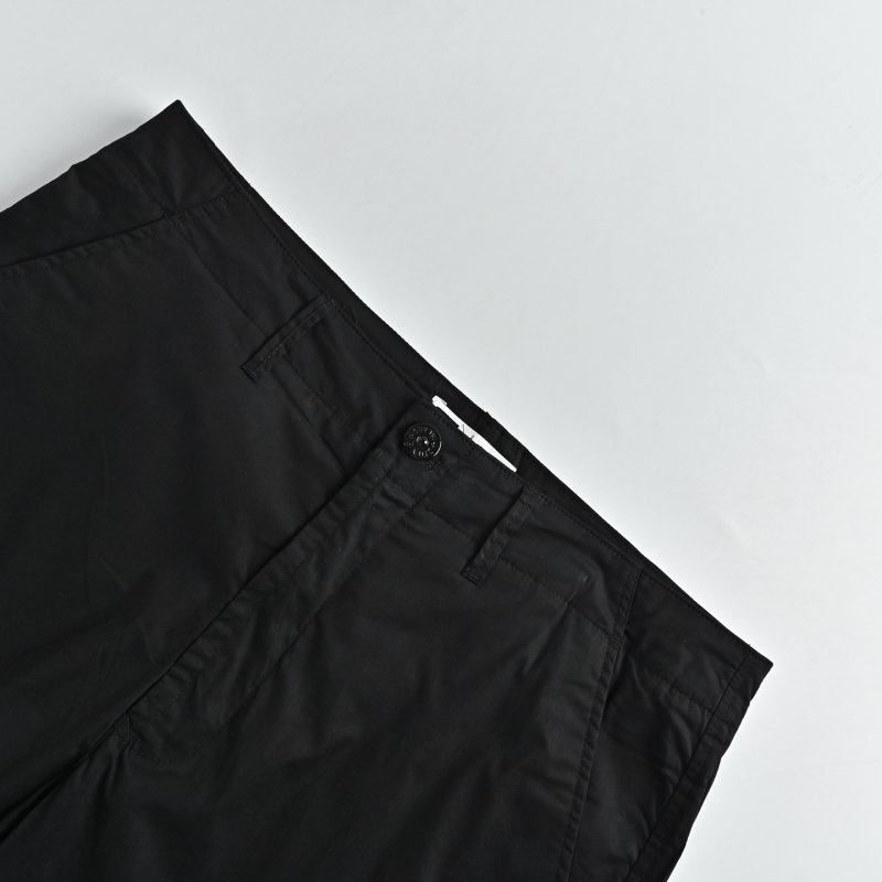 Stone Island Black Cargo Pants with Compass Badge view