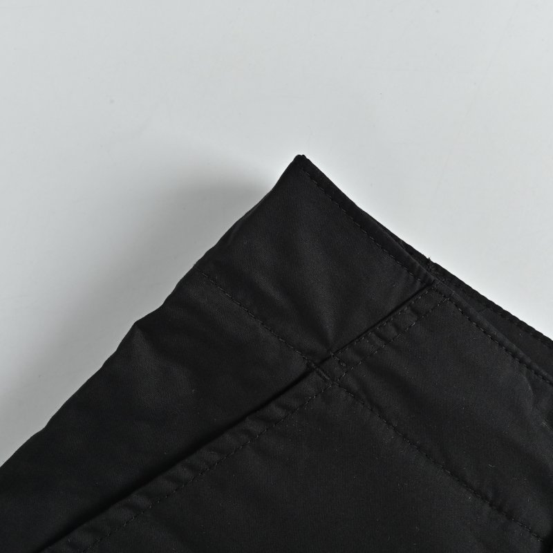 Stone Island Black Cargo Pants with Compass Badge view