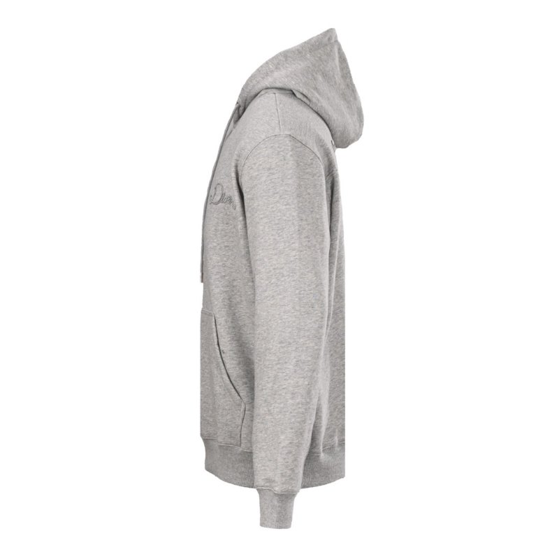 Dior Grey Logo Hoodie view