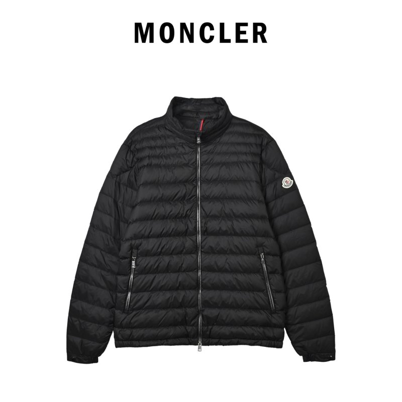 Moncler Black Quilted Down Jacket view