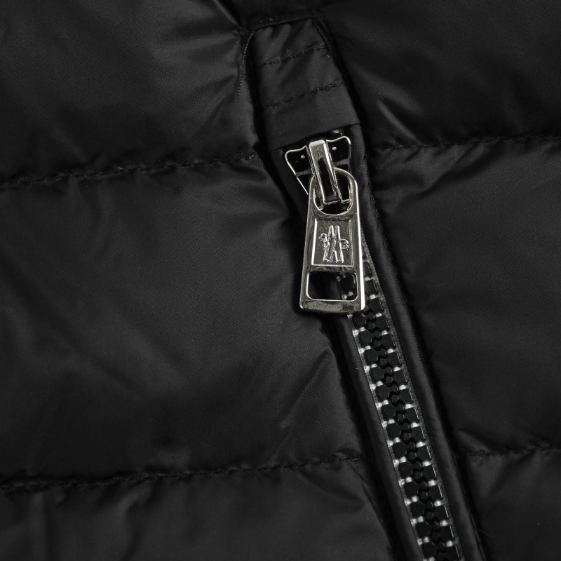 Moncler Black Quilted Down Jacket view