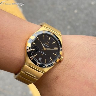 Omega Constellation 41mm Gold Steel Watch view 2