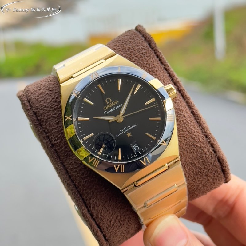 Omega Constellation 41mm Gold Steel Watch view