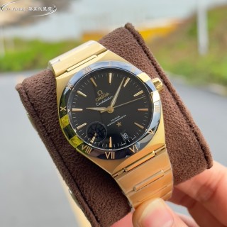 Omega Constellation 41mm Gold Steel Watch view 4