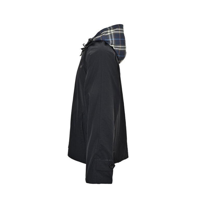 Lacoste Black Zip Hooded Jacket view