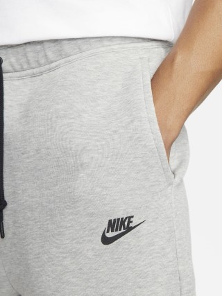 Nike Tech Fleece Grey Shorts view 2