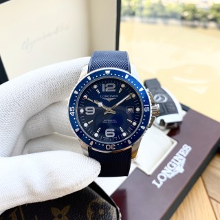 Longines Conquest Blue Dial Automatic Steel Watch 40mm