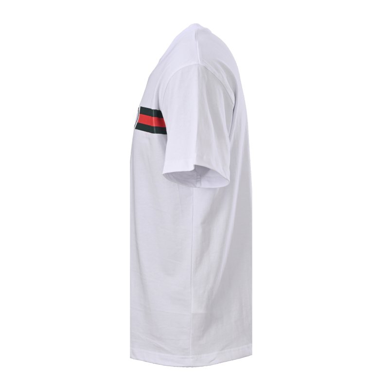 Gucci Horsebit Web Stripe White T-Shirt view