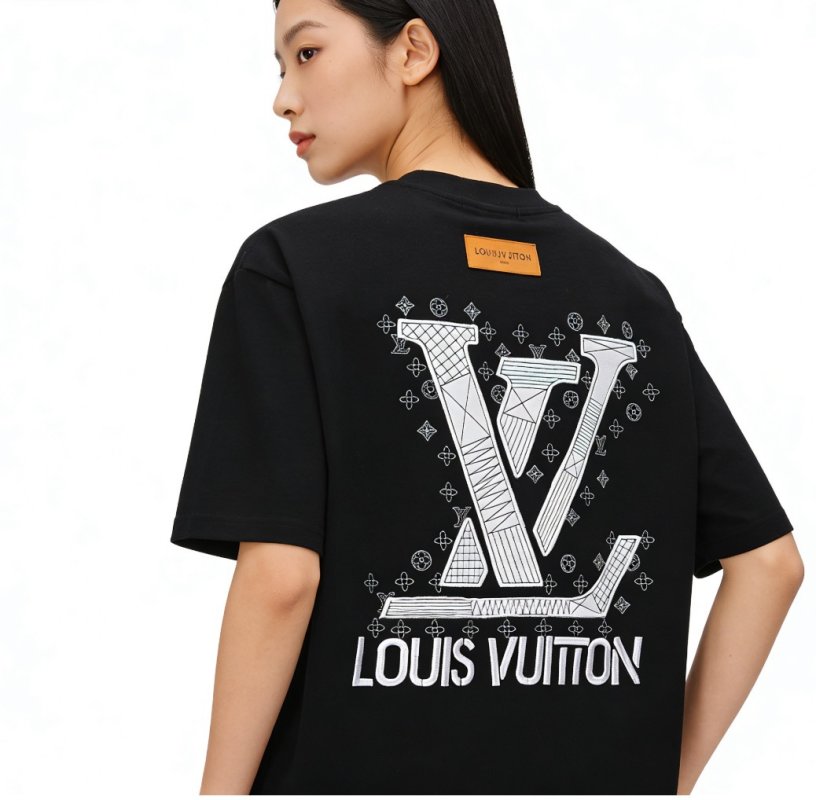 Essentials Black A Logo Short Sleeve T-Shirt view