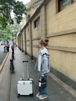 Celine White Logo Stripe Short Sleeve T-Shirt view 2
