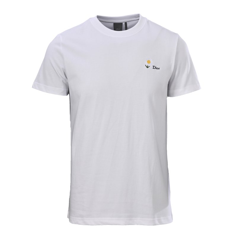 Dior Bee Logo White Short Sleeve T-Shirt view