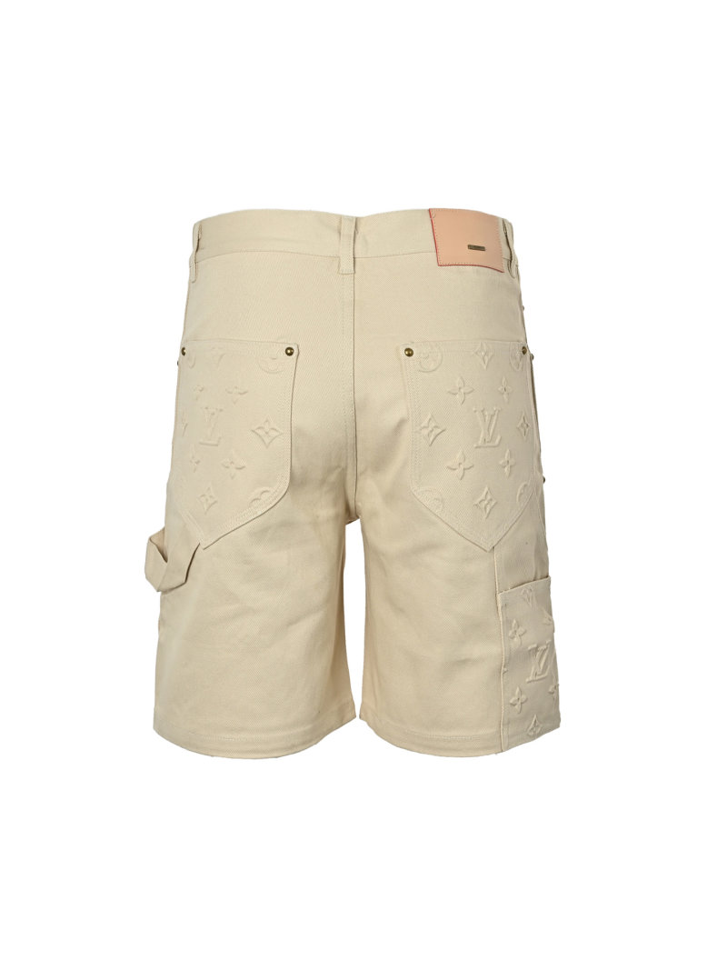 Louis Vuitton Monogram Cargo Shorts Beige view
