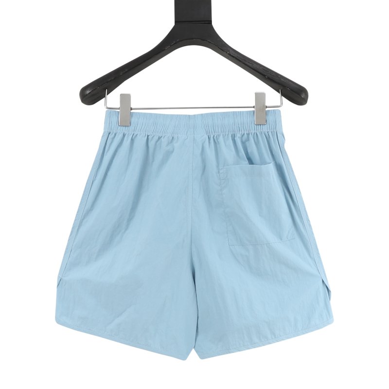 Adidas Light Blue Nylon Shorts view