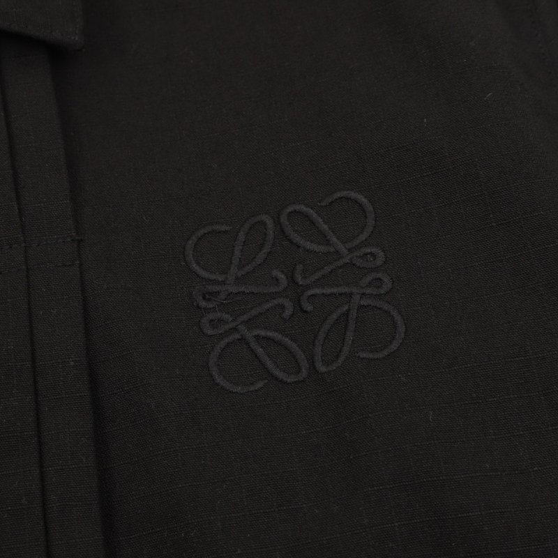 Black Quilted Overshirt Jacket view