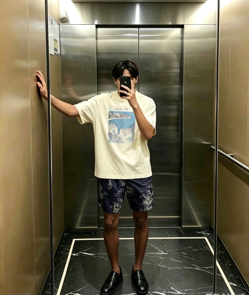 Wanderlust 1992 Graphic Print Cream T-Shirt view