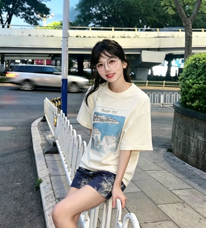 Wanderlust 1992 Graphic Print Cream T-Shirt view