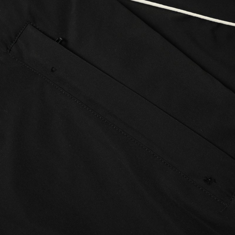 Oakley Black Track Jacket with White Stripe Detail view